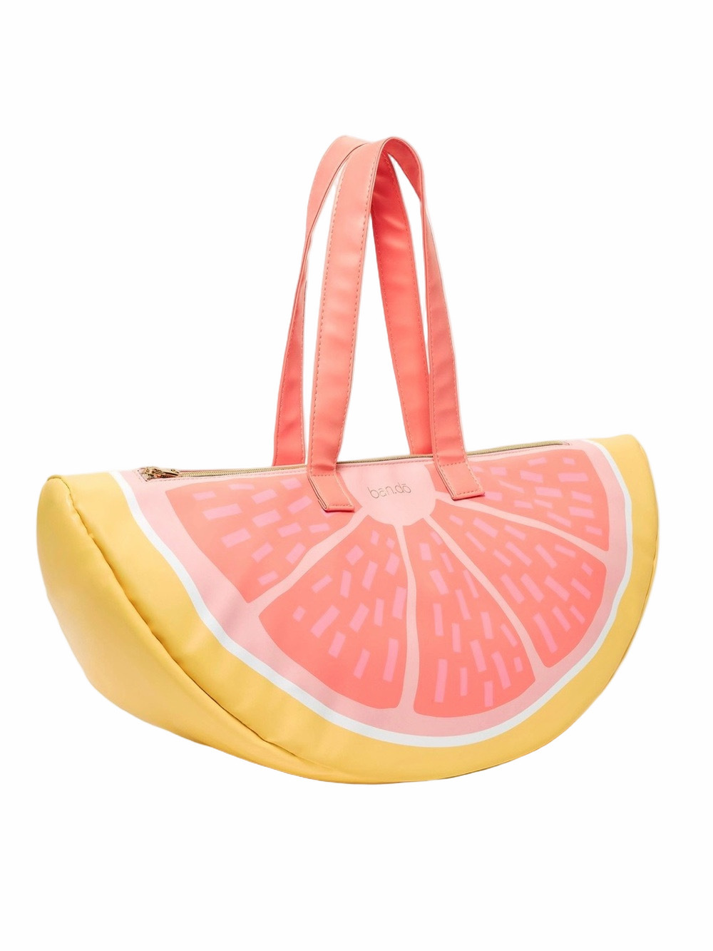 NWT ban.do Grapefruit Slice Super Chill Beach Cooler Insulated Bag Large Beach